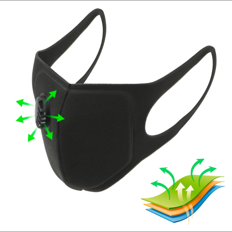 Pm2.5 Filter Insert - Unisexowa maska na usta 1/5 szt.
