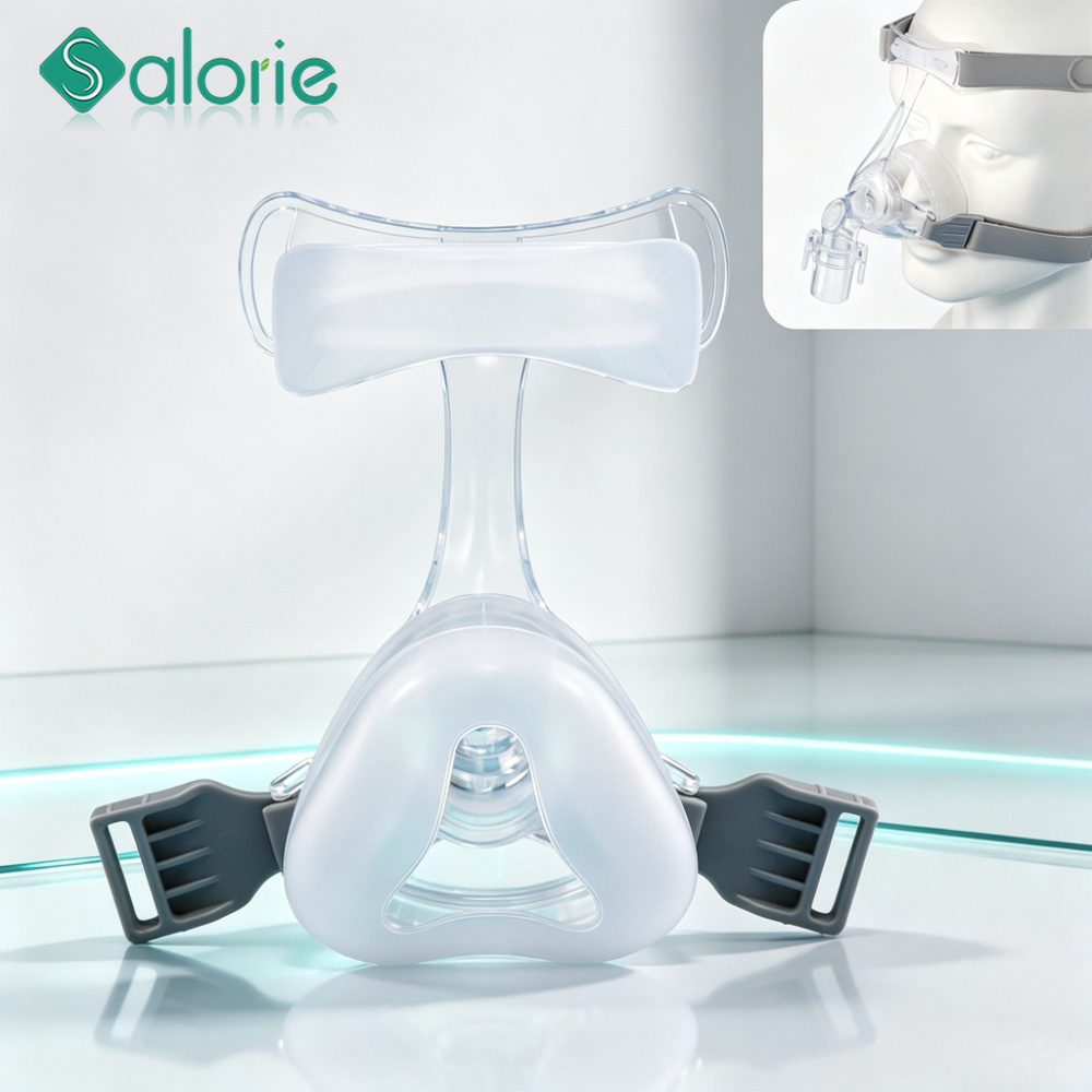 Silicone Mask Bracket - Komfortowa maska nosowa CPAP z miękkim