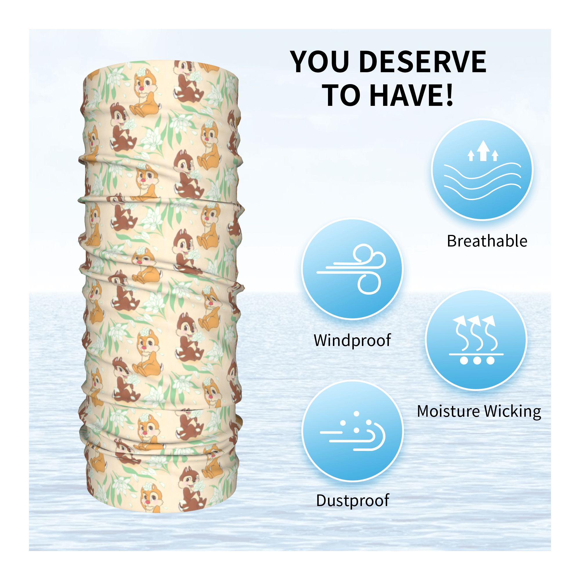 Personalizowana Urocza Bandana – Neck Gaiter Face Cover recenzja i cena