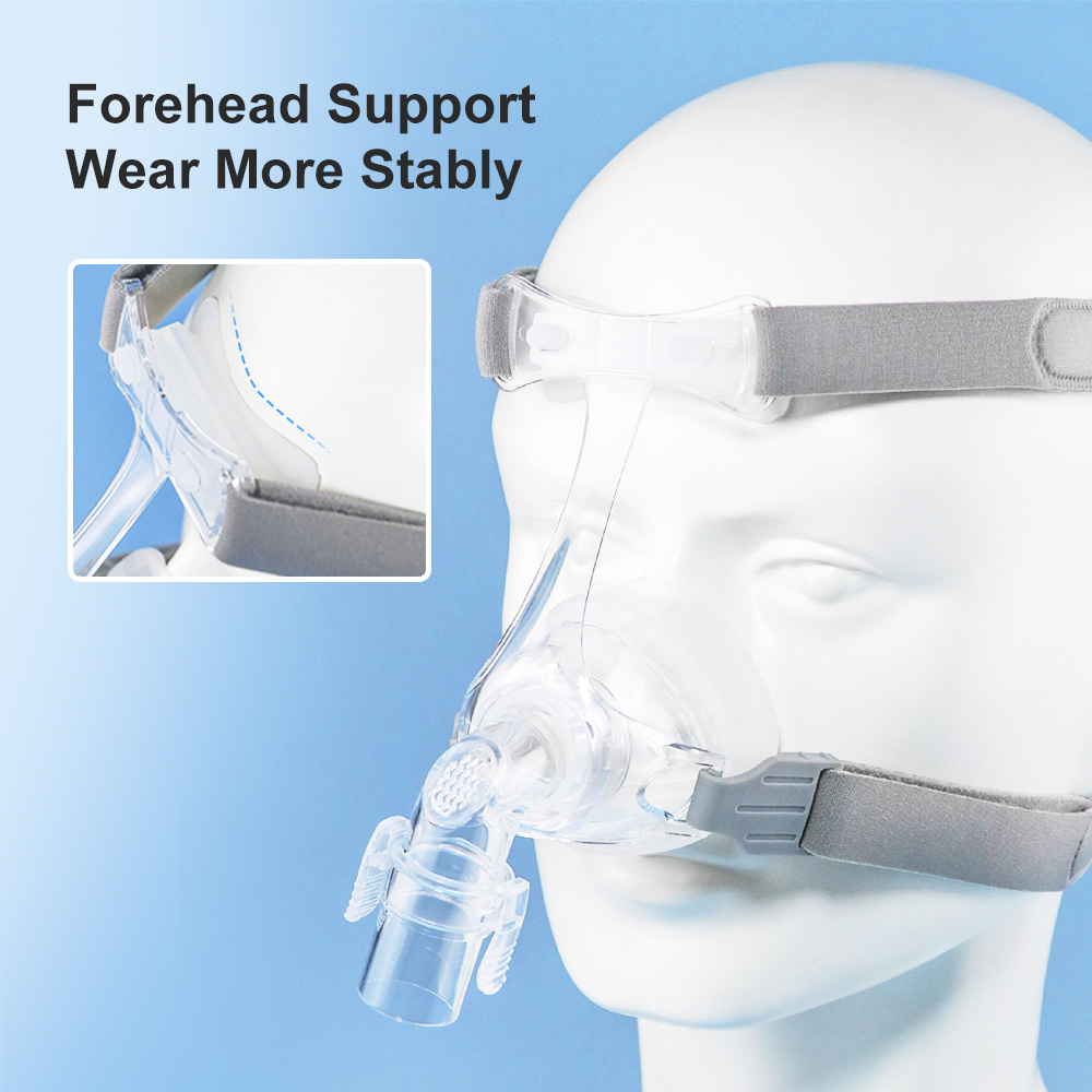 Komfortowa maska nosowa CPAP z – Silicone Mask Bracket recenzja i cena