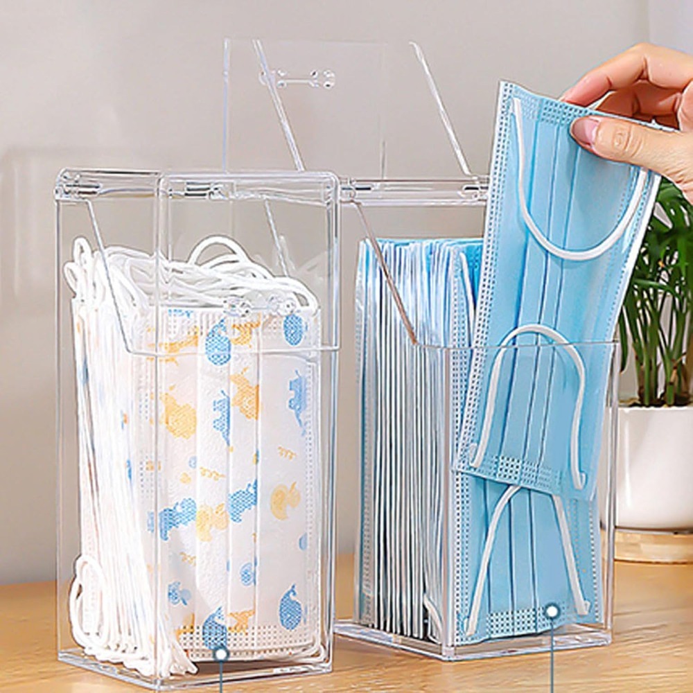 Pionowy dozownik masek z pokry – Face Mask Storage Box recenzja i cena