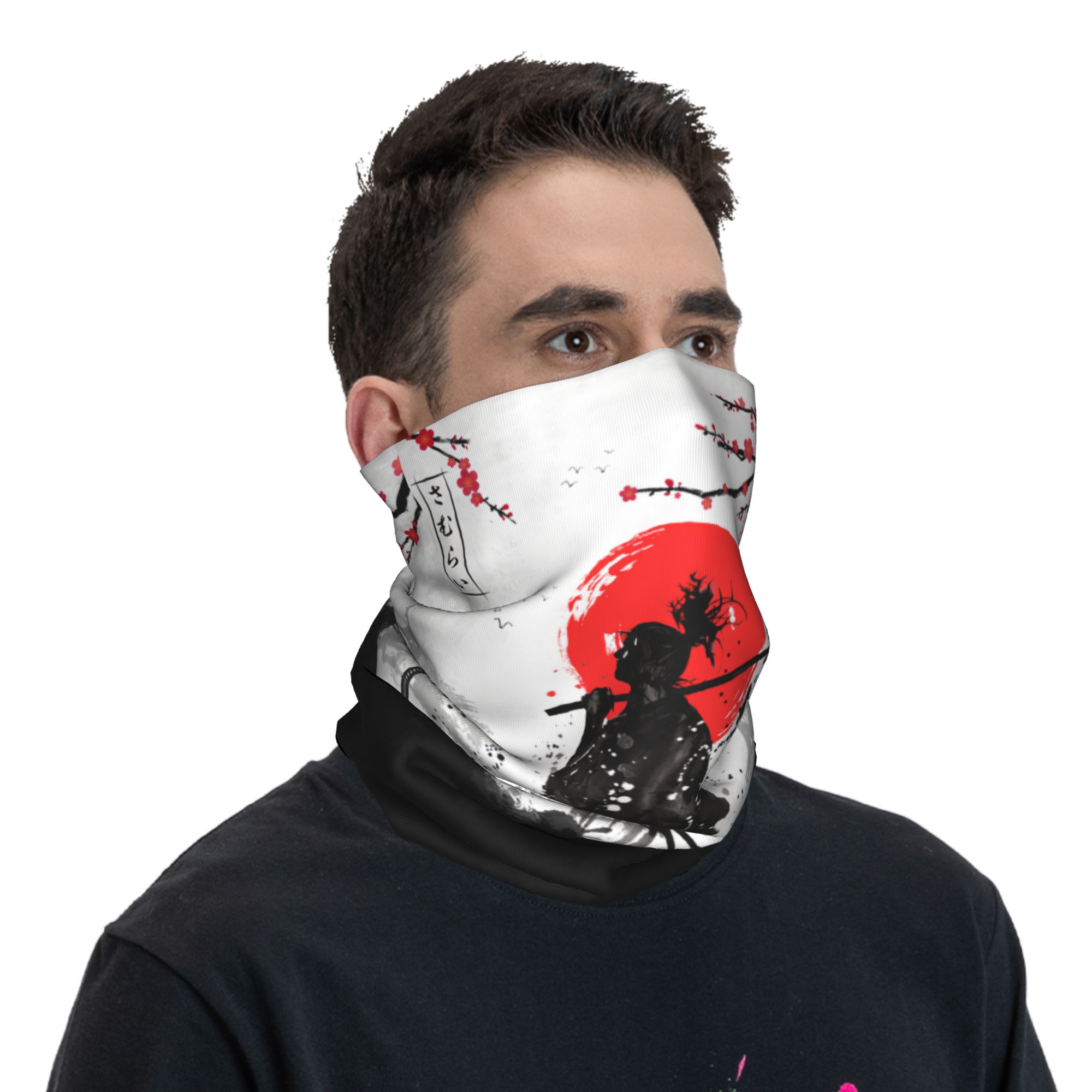 Japońska Bandana Samurajski Wo – Neck Gaiter Face Cover recenzja i cena