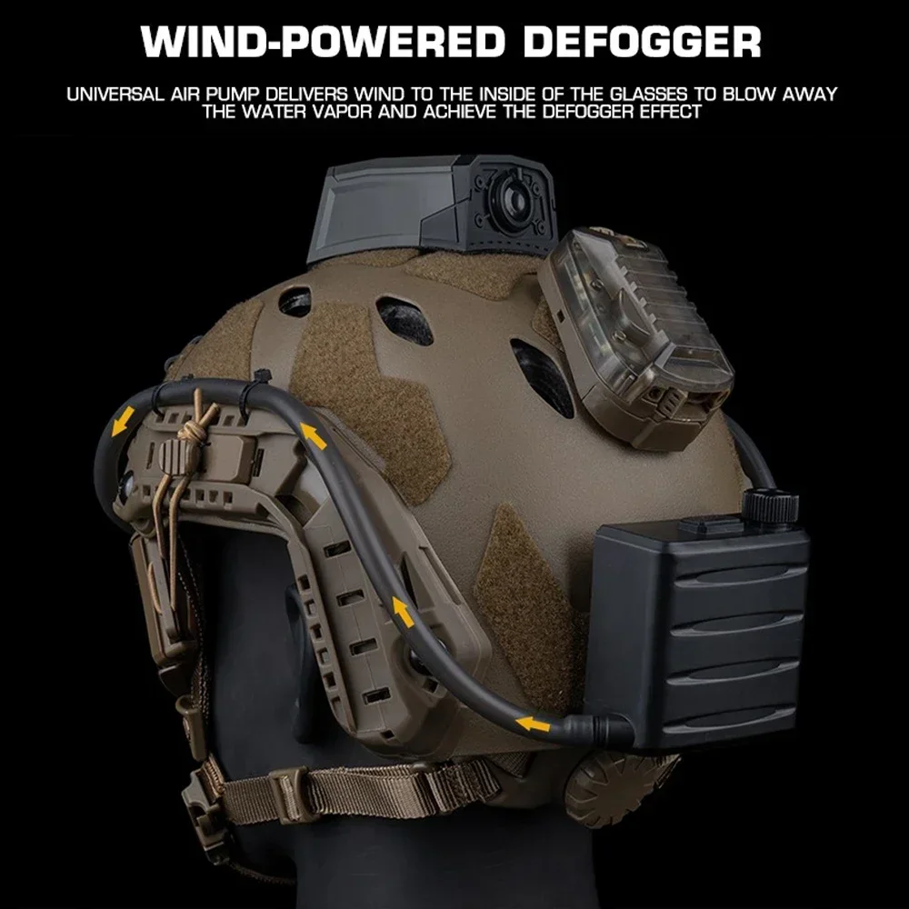 Gogle Airsoft Defogger Wentyla – Anti Pollution Mask recenzja i cena